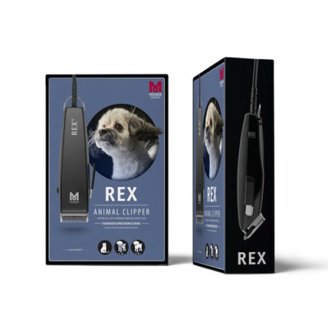 Tondeuse Rex Moser pour chien et chat