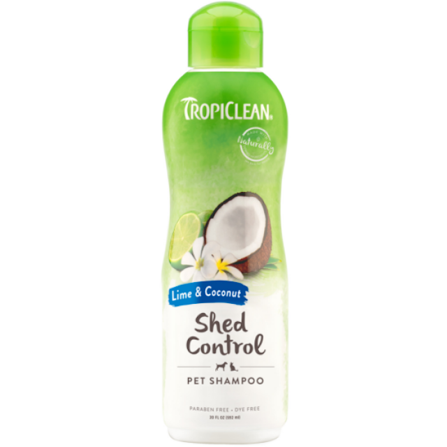 Tropiclean shampooing pour contrôler la perte de poils des chiens et des chats