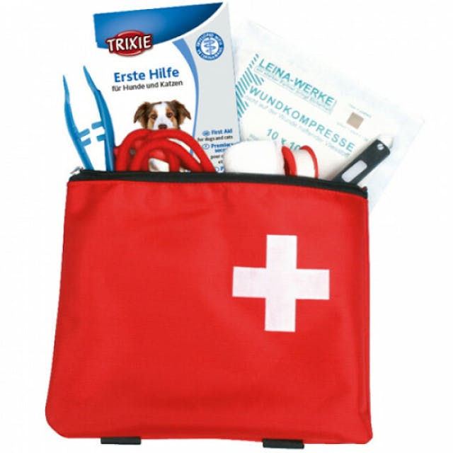 Trousse de secours pour chien et chat