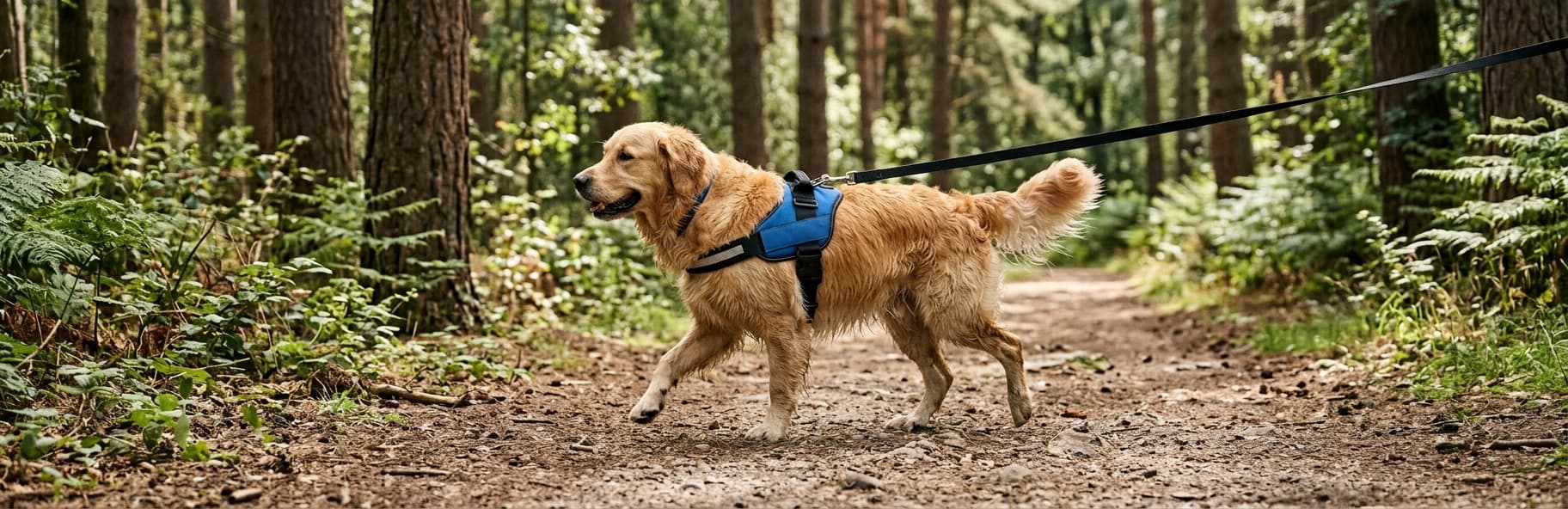 Quel harnais pour un chien qui a mal au dos ?