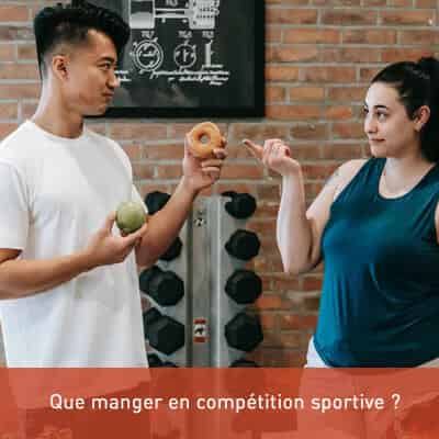 Que manger en compétition sportive ?