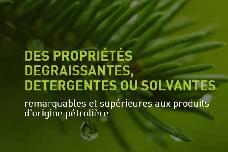 Des propriétés dégraissantes