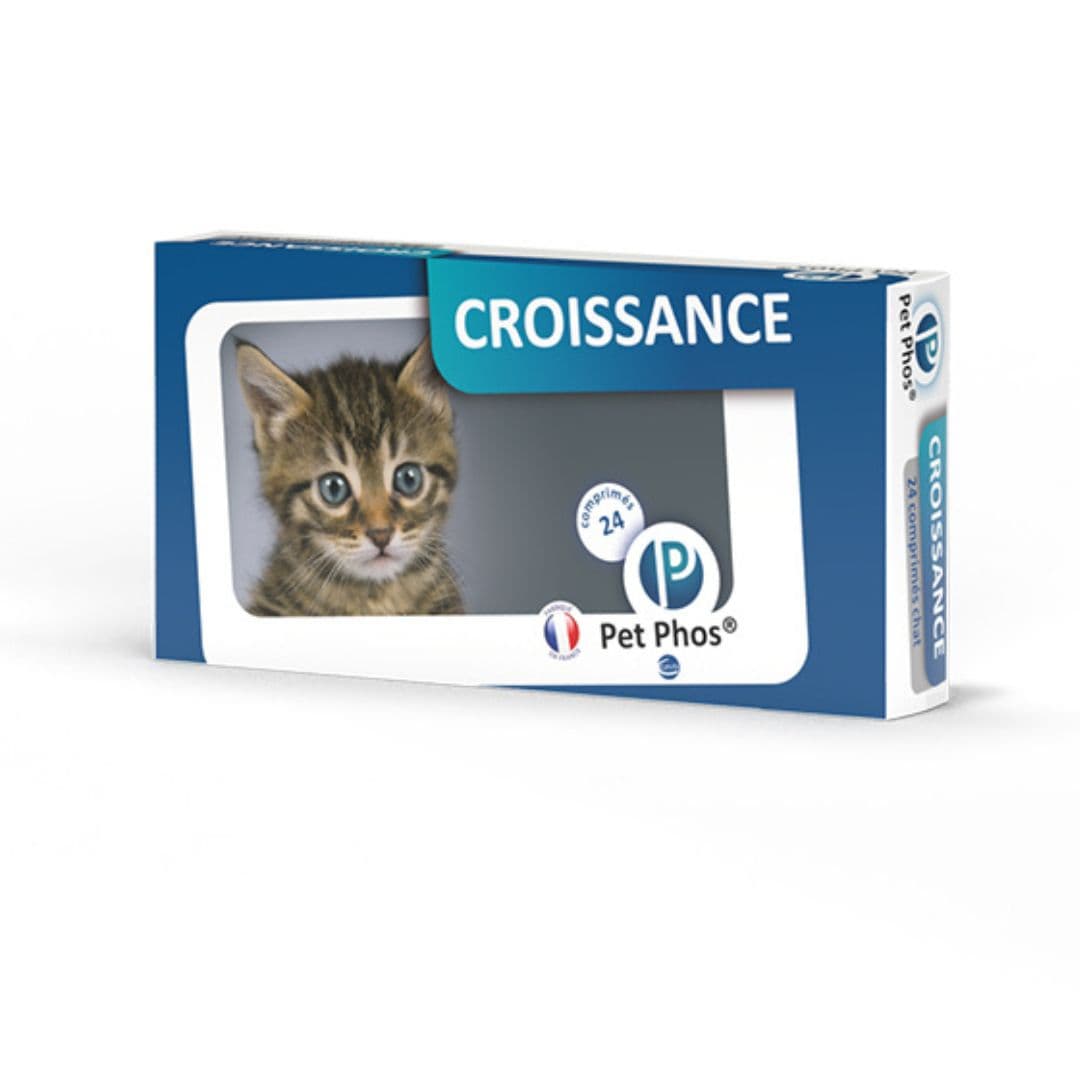 Complément alimentaire pour chat Croissance Pet-Phos