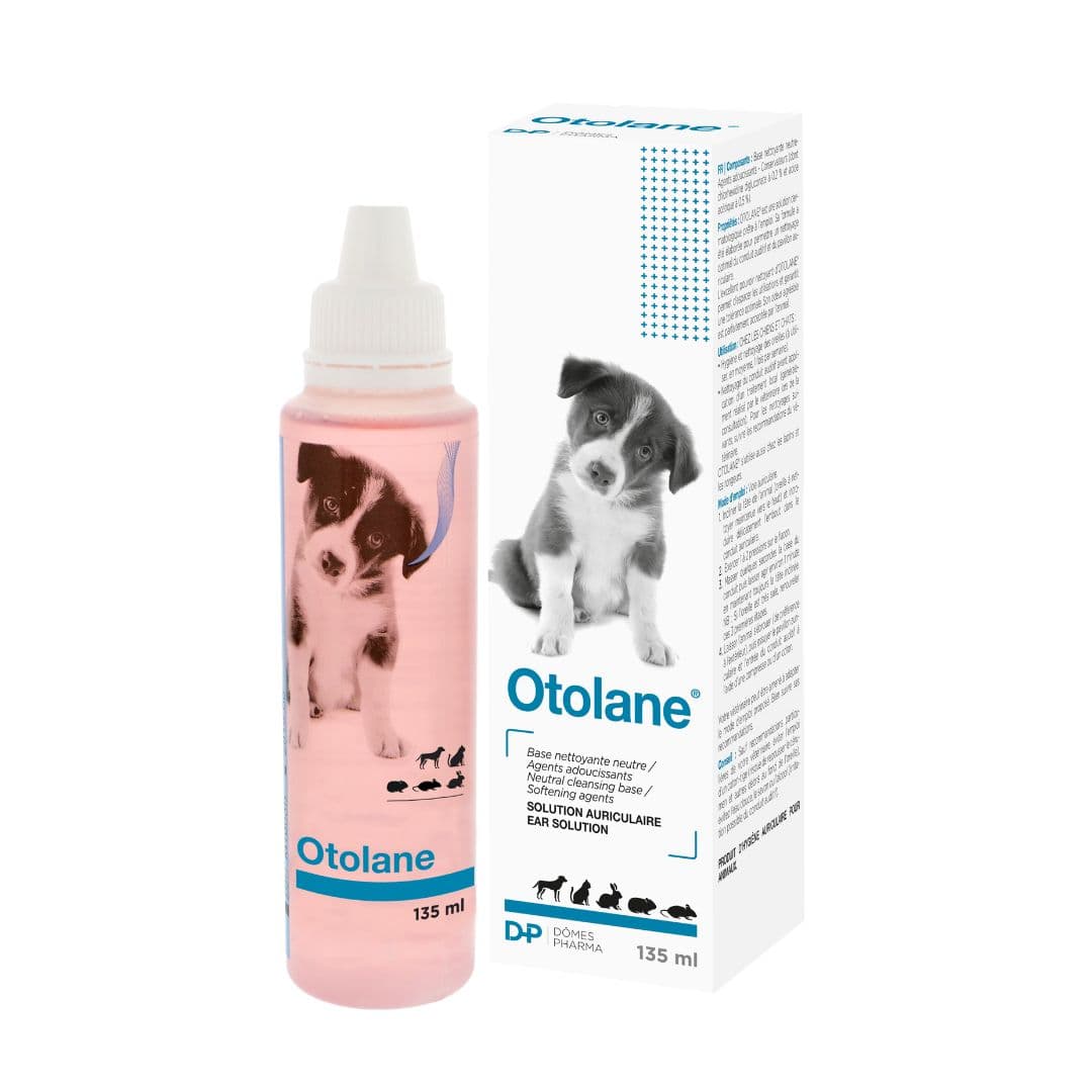 Solution auriculaire Otolane pour chien et chat