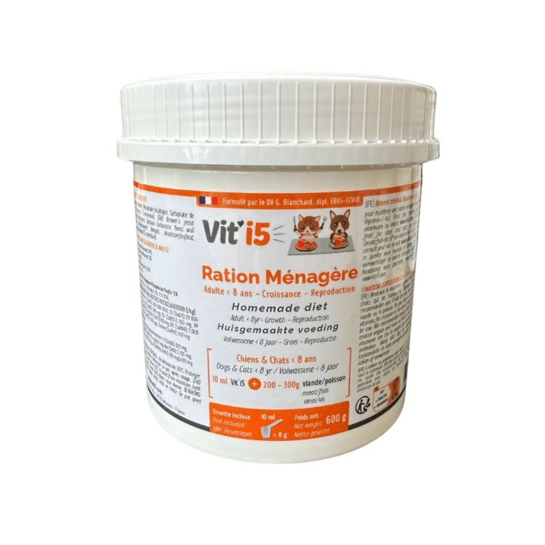 VIT'I5 Orange - Complément alimentaire pour chien et chat adulte