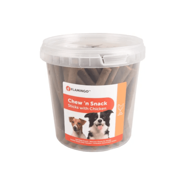 Chew N Snack Sticks au poulet friandises chien