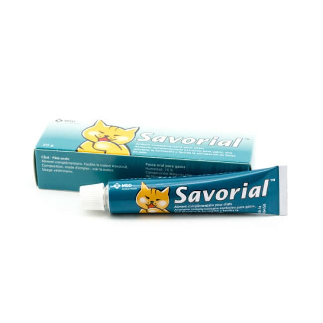 Complément alimentaire pour chat anti boules de poils Savorial