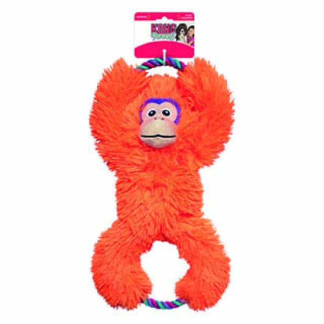 Peluche Tuggz Monkey KONG pour chien