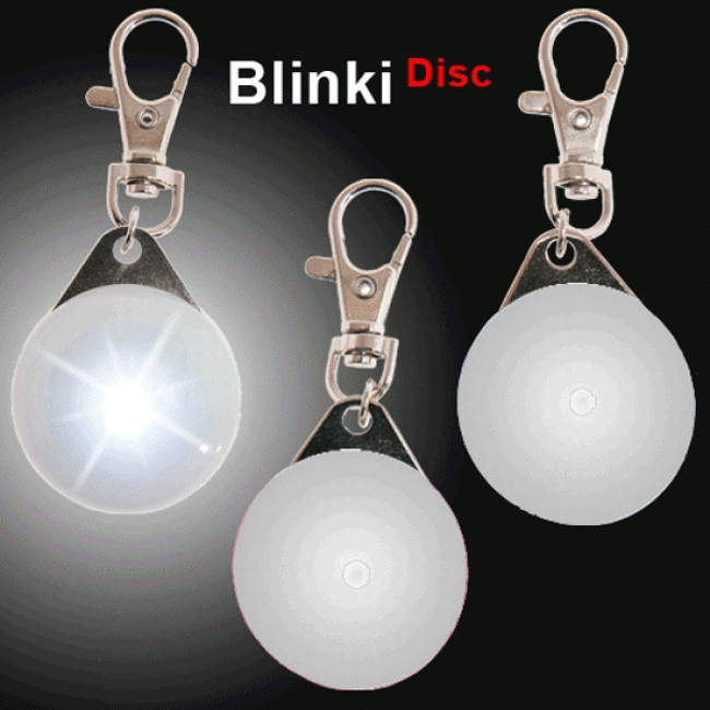 Pendentif lumineux Blinki-Disc pour chien