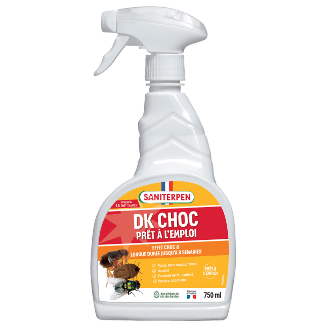 Saniterpen Insecticide DK pour élevage animaux
