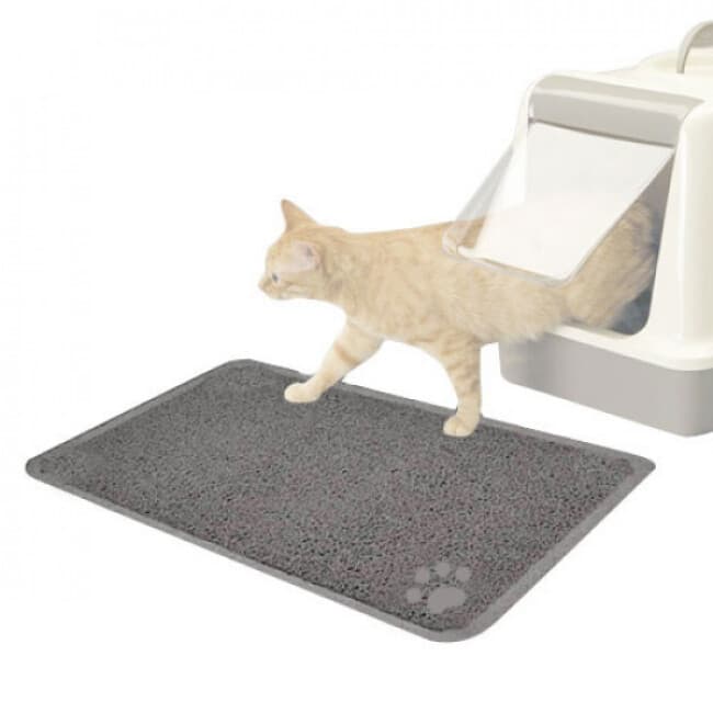 Tapis litière PVC pour chat