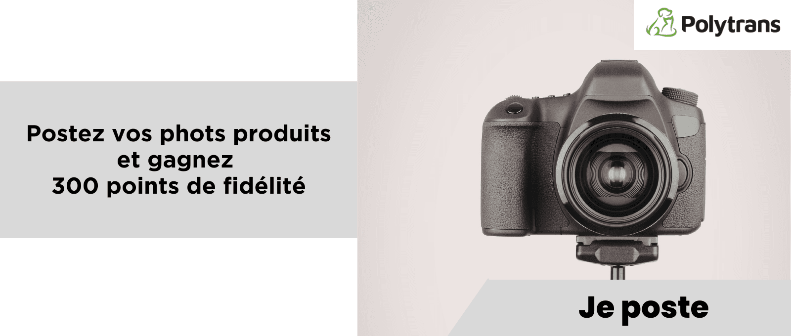 Poster vos photos produits