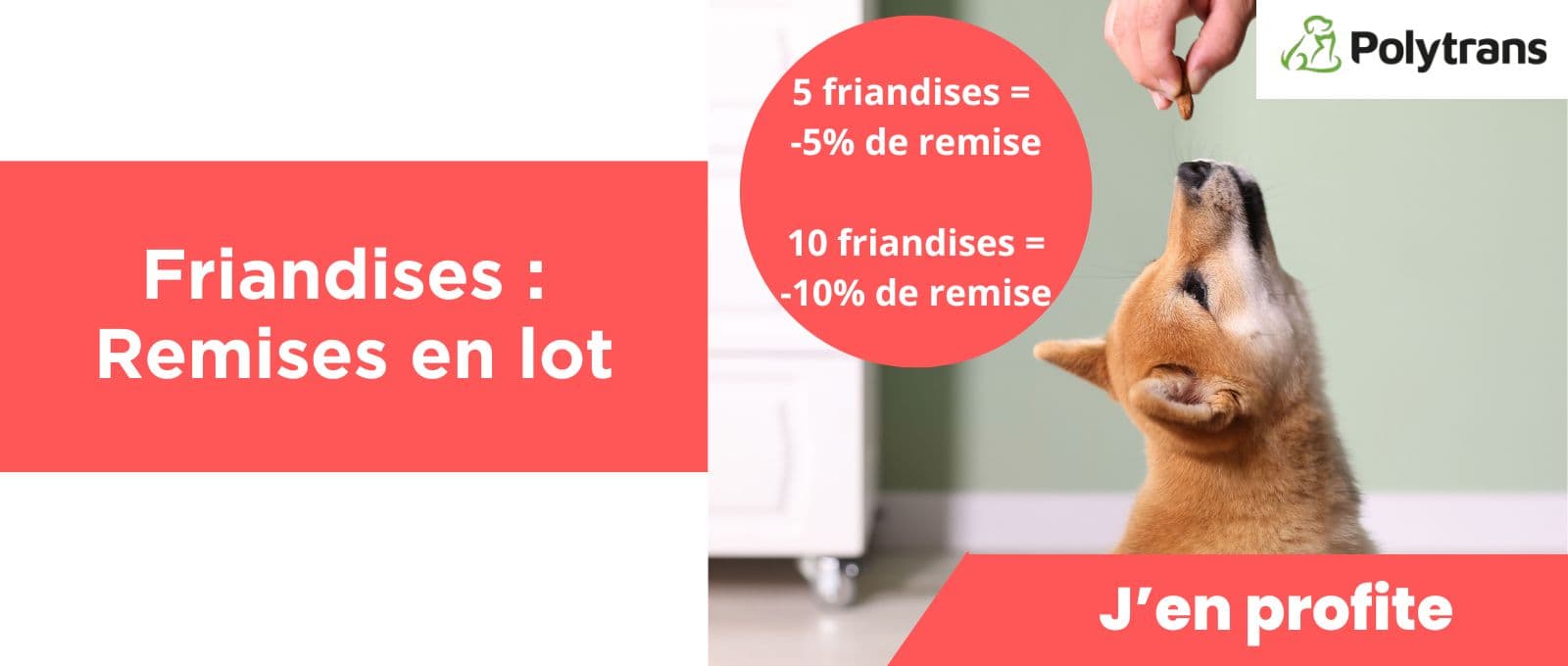 Friandises : Remises en lot