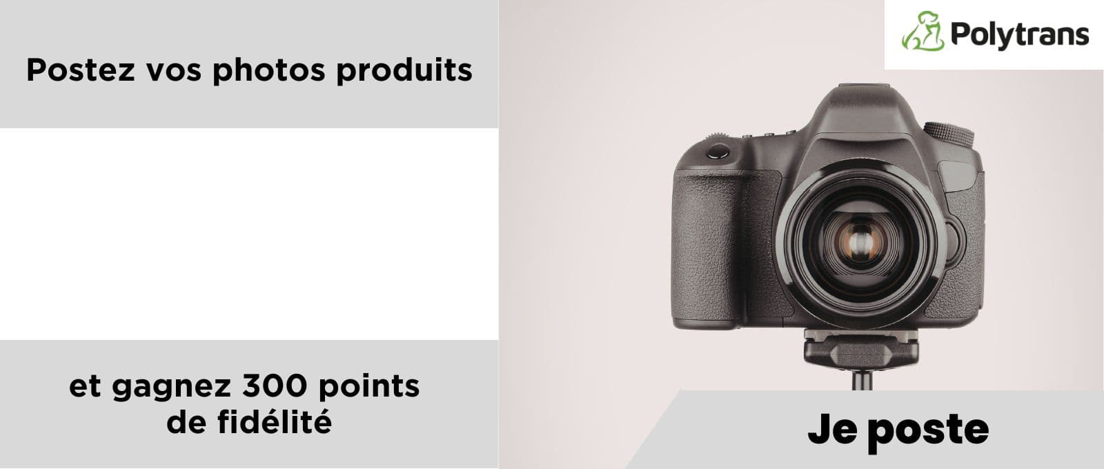 Poster vos photos produits